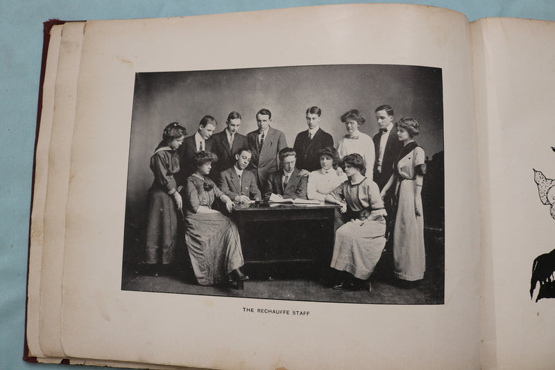 1912 THE RECHAUFFE EASTON HIGH SCHOOL YEARBOOK - EASTON, PENNSYLVANIA - YB 3544
