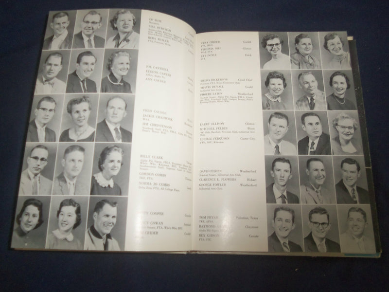 1957 THE BULLDOG SOUTHWESTERN INST. OF TECH. YEARBOOK- WEATHERFORD, OK- YB 2360