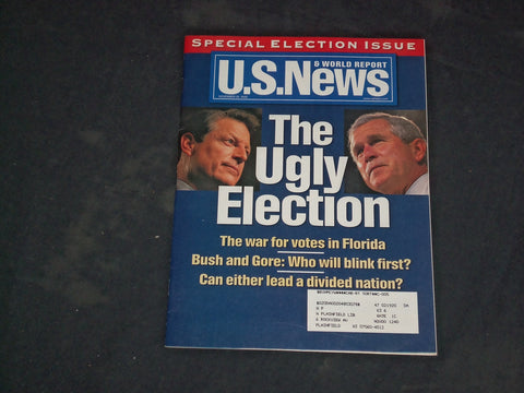 2000 NOV 20 U.S NEWS & WORLD REPORT MAGAZINE - THE UGLY ELECTION - CW 724