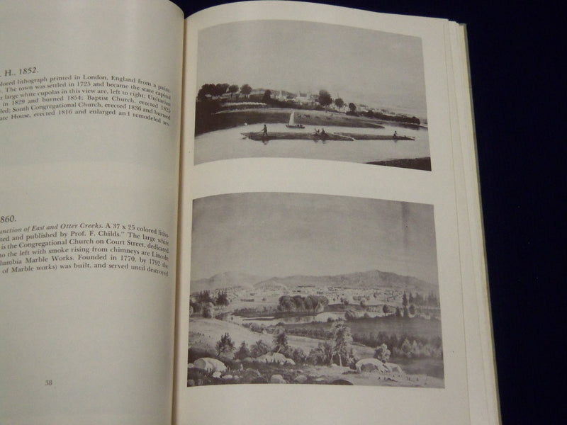 1952 HISTORICAL PRINTS OF AMERICAN CITIES BOOK BY LARRY FREEMAN - KD 3479H