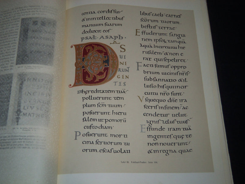1912 DER FOLCHART PSALTER EINE INITIALEN STUDIE VOLUME FRANZ LANDSBERGER - Z 99