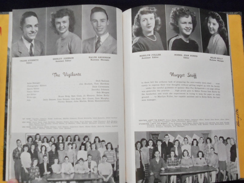 1946 VIGILANTE HELENA HIGH SCHOOL YEARBOOK - HELENA, MONTANA - YB 3112