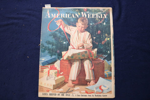1954 DEC 19 AMERICAN WEEKLY MAGAZINE - ALAN LADD ARTICLE AND PHOTO - E 23264