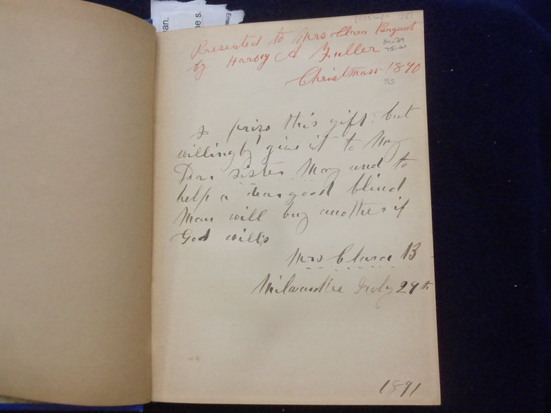 1890 WHERE DARK SHADOWS PLAY HARDCOVER BOOK BY HARVEY A. FULLER - KD 8478