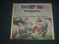 2016 JAN 2 NEW YORK TIMES SPORTS SUNDAY - OHIO STATE FIESTA BOWL WIN - NP 4024