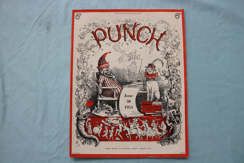 1954 PUNCH MAGAZINE - LOT OF 25 - O 3970