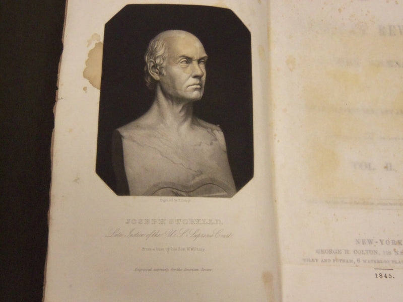 1846 THE AMERICAN REVIEW A WHIG JOURNAL LOT OF 10 - NICE ENGRAVINGS - WR 105E