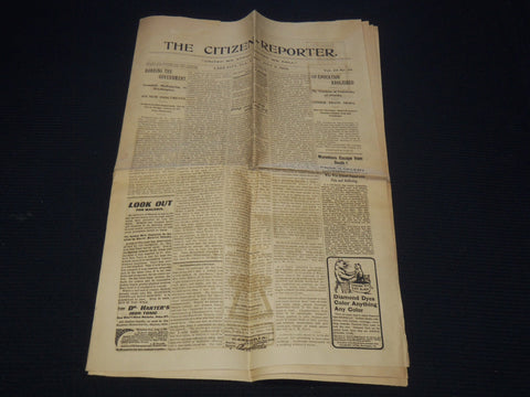 1903 JULY 3 THE CITIZEN REPORTER NEWSPAPER - LAKE CITY FLORIDA - NP 8957