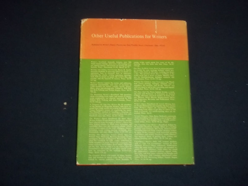 1967 CARTOONIST'S AND GAG WRITERS'S HANDBOOK HARDCOVER BOOK BY J. MARKOW-KD 8149