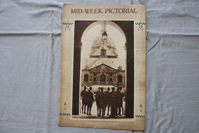 1918 AUG 8 MID-WEEK PICTORIAL MAGAZINE SECTION - AMERICAN FIGHTING MEN - NP 9235