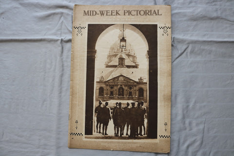 1918 AUG 8 MID-WEEK PICTORIAL MAGAZINE SECTION - AMERICAN FIGHTING MEN - NP 9235