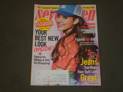 2013 AUGUST SEVENTEEN MAGAZINE - ARIANA GRANDE COVER - B 1750