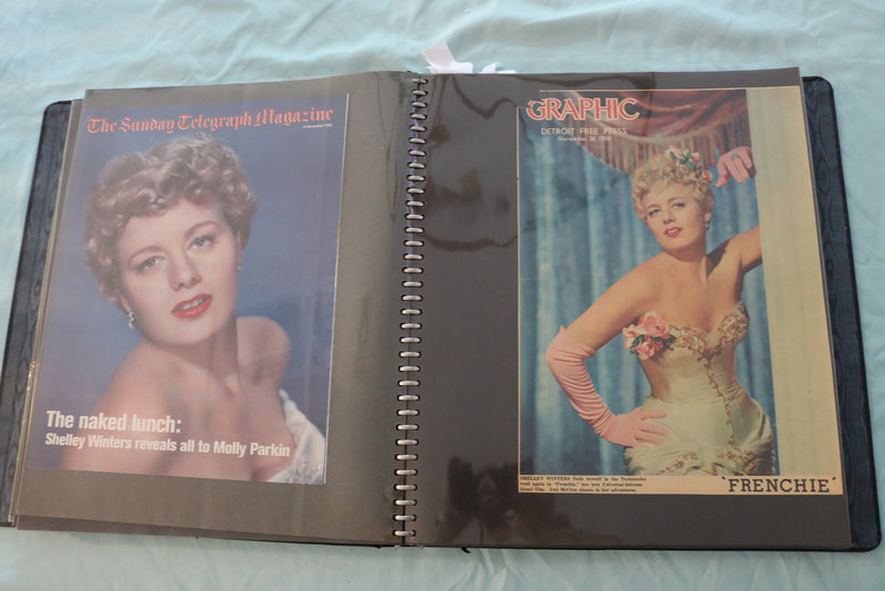 GIANT MOVIE STAR SCRAPBOOK - SHIRLEY TEMPLE - JAMES STEWART - #6