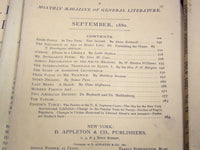 1880 APPLETON'S JOURNAL LOT OF 12 ISSUES COMPLETE YEAR - NICE STORIES - WR 688