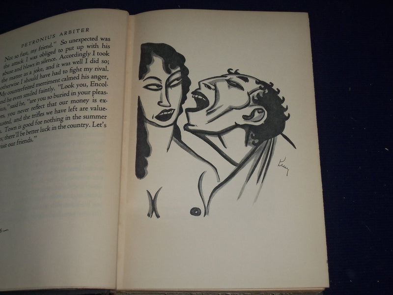 1932 THE SATYRICON OF PETRONIUS ARBITER BOOK #123/2500 - ILLUS. - KD 2371