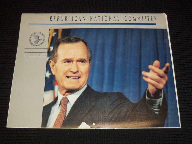 1991 REPUBLICAN NATIONAL COMMITTEE CALENDAR - GEORGE BUSH SR. - K 1063