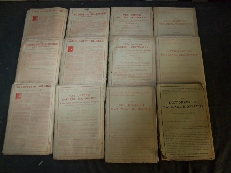 1892 THE ENGLISH ILLUSTRATED MAGAZINE - LOT OF 12 - COMPELTE YEAR - WR 1158N