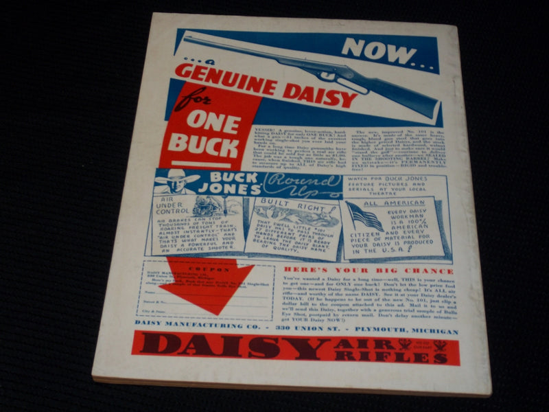 1935 AUGUST FLYING ACES MAGAZINE ILLUSTRATED FRONT COVER - E 142