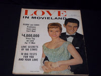 1955 VOL 1 #1 LOVE IN MOVIELAND MAGAZINE - DEBBIE & EDDIE FISHER COVER - E 13284