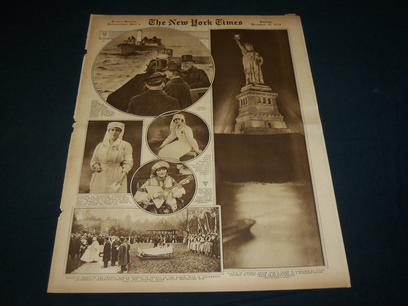 1916 DECEMBER 10 NEW YORK TIMES ROTO PICTURE SECTION - BILLIE BURKE - NT 8960