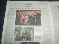 2021 DECEMBER 10 NEW YORK TIMES - BOB DOLE'S BODY LAYS IN STATE AT U.S. CAPITOL