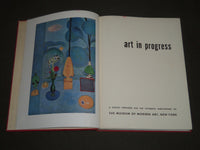 1944 ART IN PROGRESS BY MUSEUM OF MODERN ART HARDCOVER BOOK - KD 3837