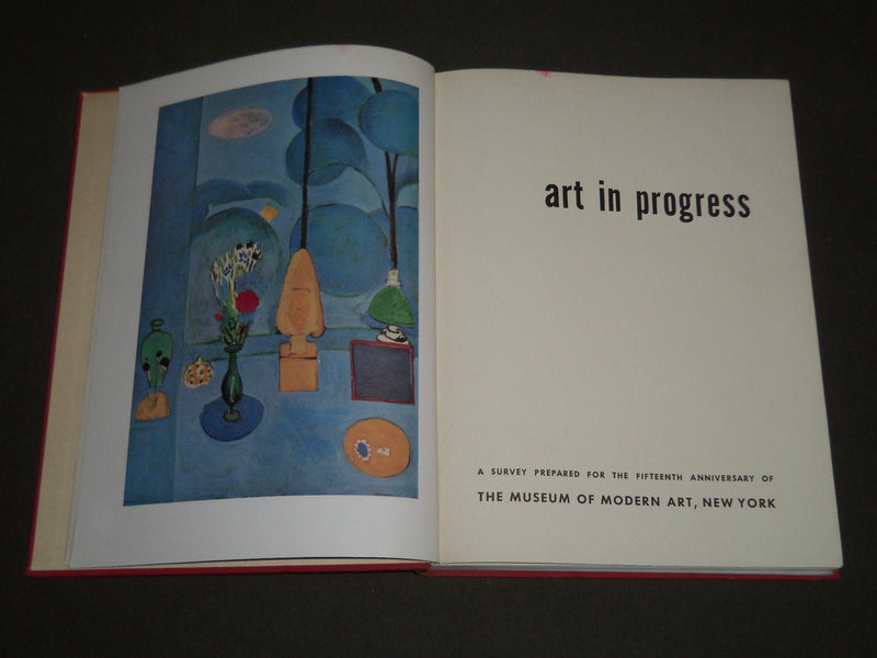 1944 ART IN PROGRESS BY MUSEUM OF MODERN ART HARDCOVER BOOK - KD 3837