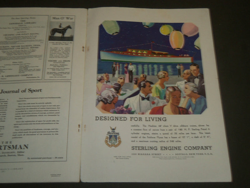 1933 SEPEMBER SPORTSMAN MAGAZINE - GREAT ADS & PHOTOS - B 6584