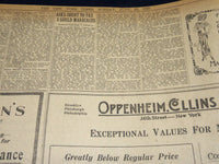 1923 JUNE 24 NEW YORK TIMES - LEVIATHAN BREAKS WORLD SPEED RECORD - NT 8726