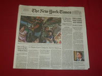2019 APRIL 25 NEW YORK TIMES - TRUMP IS SETTING COURSE TO BATTLE HOUSE OVERSIGHT