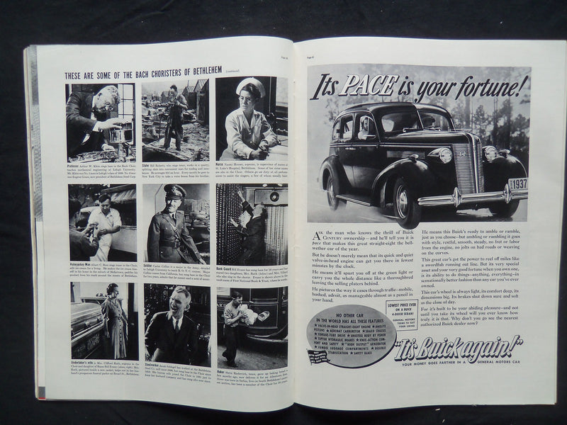 1937 JUNE 14 LIFE MAGAZINE - SENATOR JAMES LEWIS - L 30