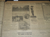 1911 SEPTEMBER 16 THE BOSTON HERALD - TAFT STARTS ACROSS THE CONTINENT - BH 314