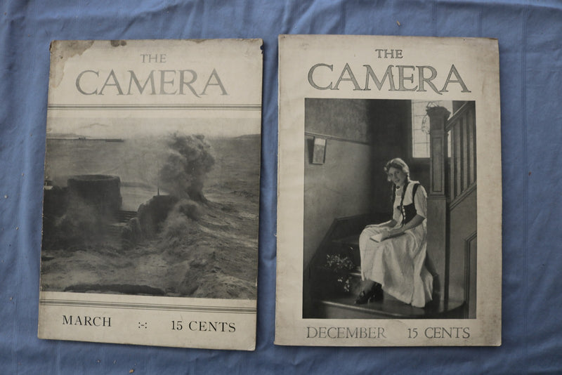 1909-1916 THE CAMERA MAGAZINE - LOT OF 18 - O 3836