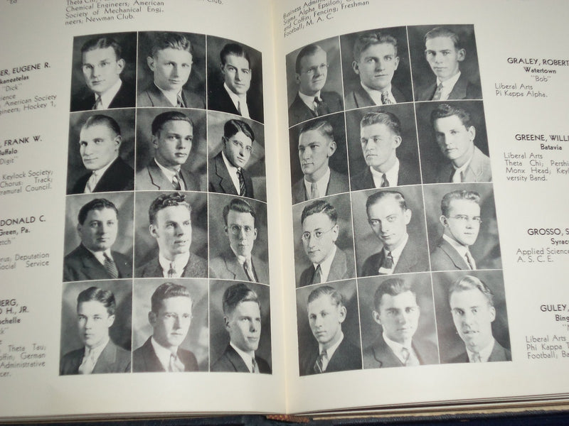 1935 ONONDAGAN UNIVERSITY OF SYRACUSE YEARBOOK - NEW YORK - NICE PHOTOS - YB 412