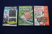 1957-1968 POPULAR SCIENCE MAGAZINE - LOT OF 13 - O 3350