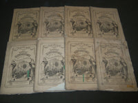 1863-1868 LADIES' REPOSITORY LITERATURE & RELIGION MAGAZINE LOT OF 8 - WR 241F