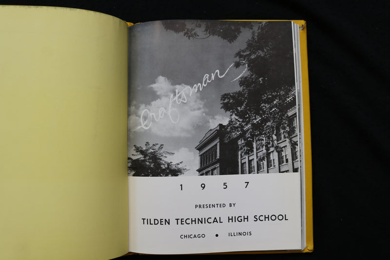 1957 THE CRAFTSMAN TILDEN TECHNICAL HIGH SCHOOL YEARBOOK - CHICAGO, IL - YB 3526