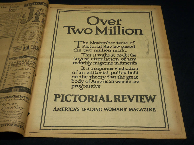 1919 DECEMBER 12 NEW YORK TIMES - HOOVER MAY HEAD COAL COMMISSION - NT 7953