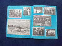 1949 NECCHI SEWING MACHINE CATALOG - J 9390