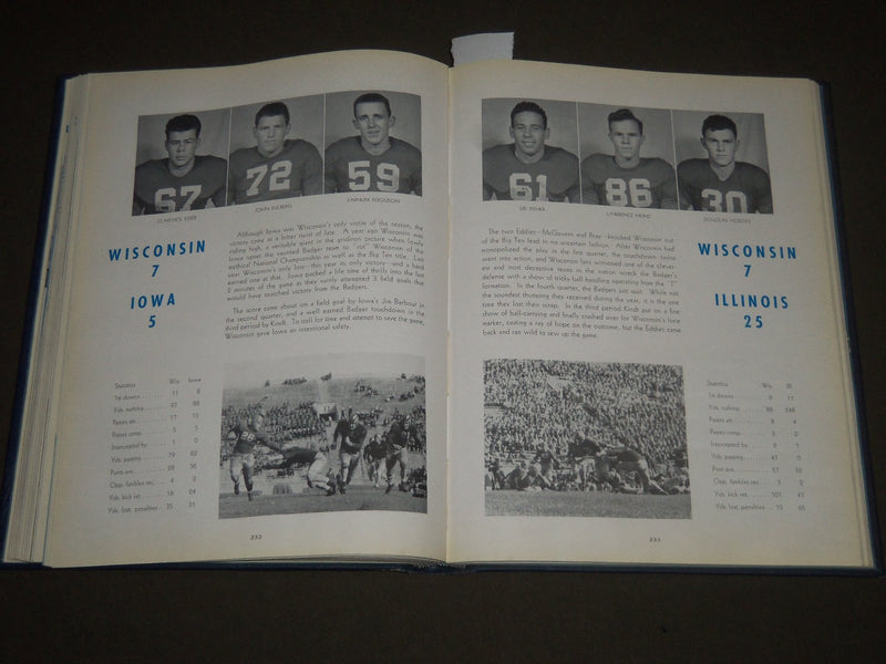 1944 THE BADGER UNIVERSITY OF WISCONSIN YEARBOOK - MADISON WI - PHOTOS - YB 1252