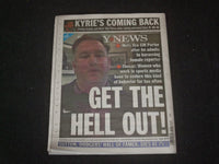 2021 JANUARY 20 NEW YORK DAILY NEWS NEWSPAPER- BIDEN & HARRIS INAUGURATION DAY