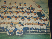 1959 LOS ANGELES DODGERS COLOROTO MAGAZINE TEAM PHOTO - 34 PIECES - #143