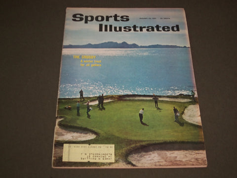1961 JANUARY 23 SPORTS ILLUSTRATED MAGAZINE - THE CROSBY - SP 8996