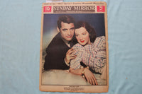 1940 JAN 14 SUNDAY MIRROR NEWSPAPER MAGAZINE SECTION - GRANT - RUSSELL - NP 9103