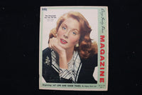 1957 JULY 28 CHICAGO SUNDAY TRIBUNE MAGAZINE - SUZY PARKER COVER - E 25498