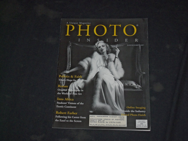 1997 JULY/AUG/SEPT PHOTO INSIDER MAGAZINE - NICE COVER & PHOTOS - CW 887