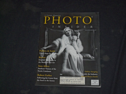 1997 JULY/AUG/SEPT PHOTO INSIDER MAGAZINE - NICE COVER & PHOTOS - CW 887