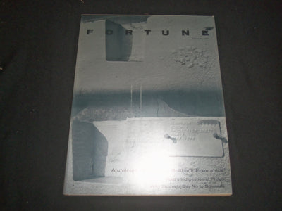 1966 FEBRUARY FORTUNE MAGAZINE - ALUMINUM: A STUDY IN ROLLBACK ECONOMICS - F 819
