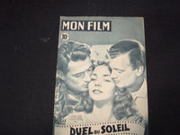 1949 FEBRUARY 23 MON FILM FRENCH MAGAZINE - PECK JONES & COTTON COVER - E 26101
