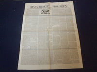 1847 MAY 1 MASSACHUSETTS PLOUGHMAN NEWSPAPER - TAYLOR - BUENA VISTA - NP 5146